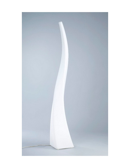 Lámpara de Pie Exterior FLAME Blanco para GU10