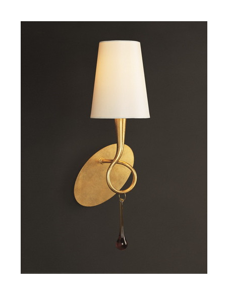 Aplique de Pared PAOLA Oro para E14