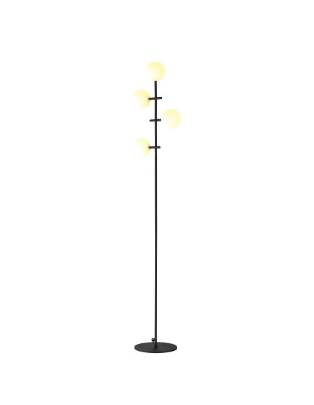 Lámpara de pie CELLAR Negro para G4