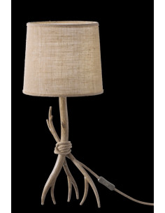 Lámpara de sobremesa SABINA Madera para E27