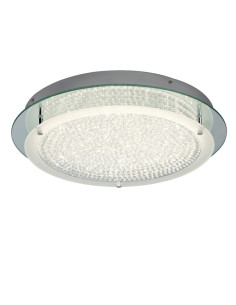 Plafón de techo CRYSTAL LED Cromo