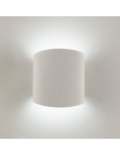 Aplique de Pared ASIMETRIC Blanco para GX53