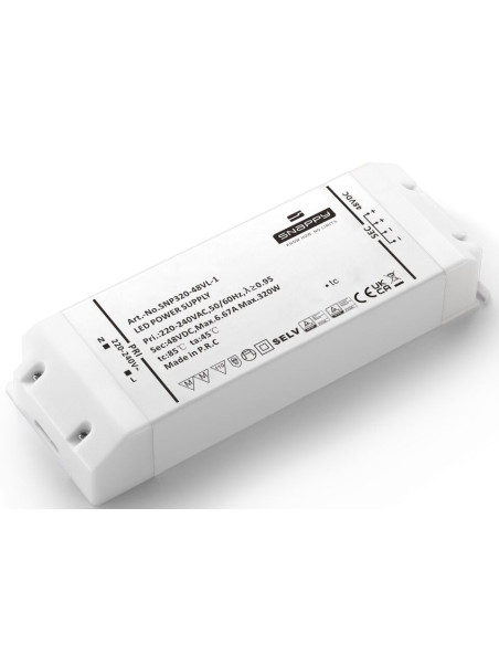 Fuente de alimentación para carril magnético MAGNETO 06 Blanco