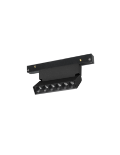 Foco para carril magnético Downlight MAGNETO Negro