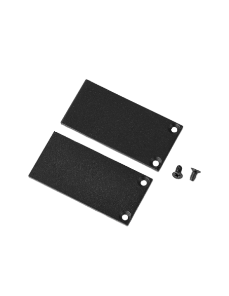 Tapas para carril magnético MAGNETO Negro