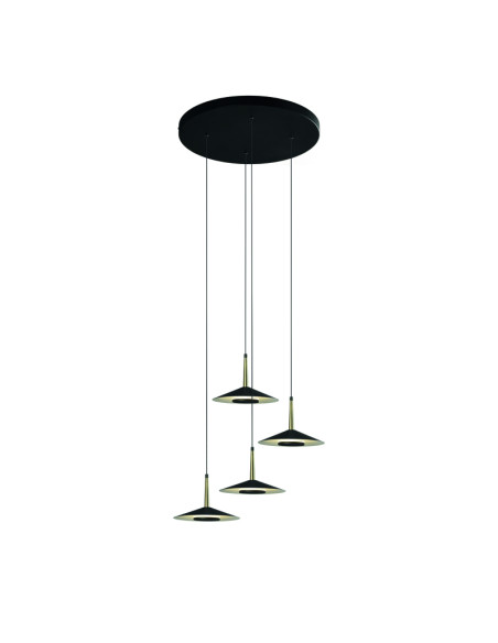 Lámpara de techo ORION Negro