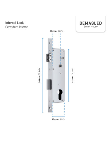 Cerradura para Exterior Biométrica Smart WiFi