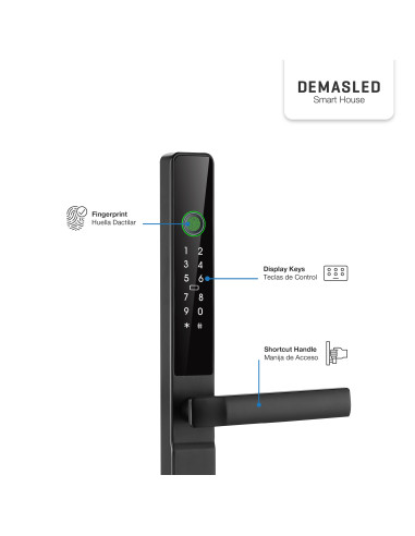 Cerradura para Exterior Biométrica Smart WiFi