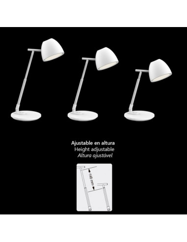 Flexo 8W LED Sobremesa 3000/6300K 580lm Foster