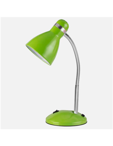 Flexo de mesa verde para bombilla E27