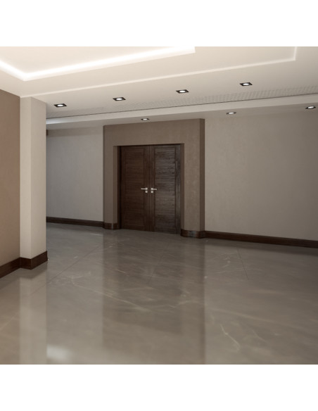 Spot Móvil Blanco Metálico 10x10cm Corte 9x9cm para Bombilla GU10