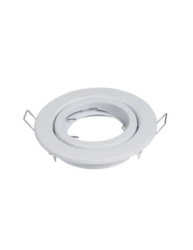Pack 5 und Foco empotrado Movil blanco 9cm Lampara GU10 y MR16