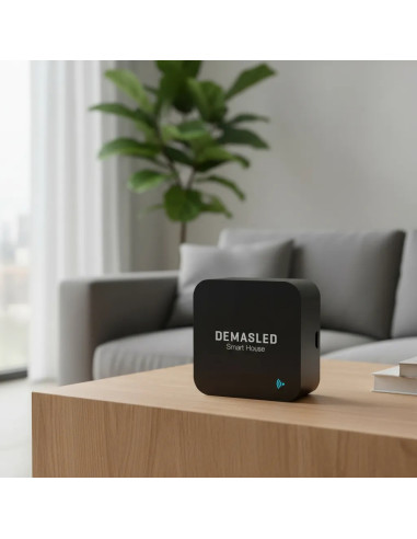 Pack de 2 und Control Remoto WiFi Infrarrojos Inteligente Para TV, Aire acondicionado APP Alexa, Google Home - Negro