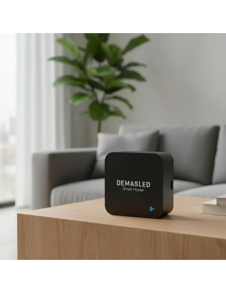 Pack de 2 und Control Remoto WiFi Infrarrojos Inteligente Para TV, Aire acondicionado APP Alexa, Google Home - Negro