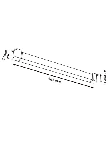 Foco LED Para Carril Lineal Blanco 24W Monofásico Cct