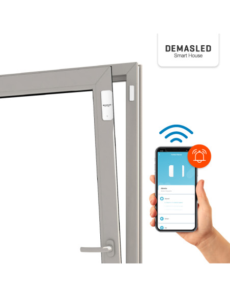 Sensor Inteligente Smart House para puertas y ventanas, 2.4GHz