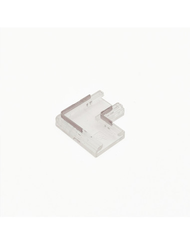 Conector TIPO L Tiras LED COB y Alta densidad leds.2 Pin, 10mm, IP20 10mm pcb