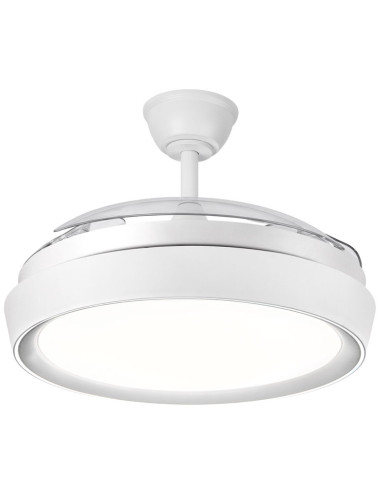 Ventilador 43W Blanco CCT 98cm Mini Niz