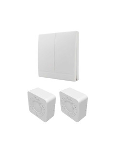 Tecla inalámbrica 2 efectos y 2 Smart switch wifi y RF 1 efecto
