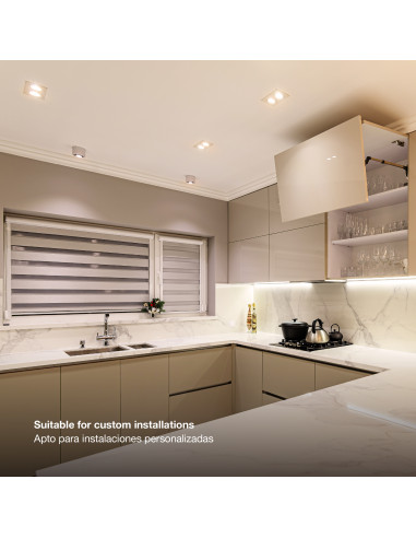 Módulo LED Lente 38° Blanco Cálido 3000K 175-265V