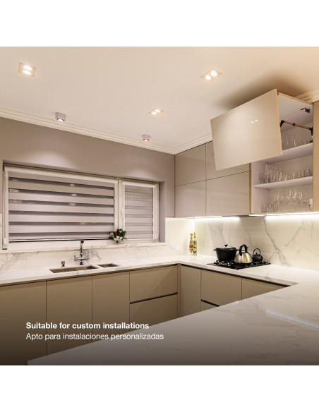 Módulo LED Lente 38° Blanco Cálido 3000K 175-265V