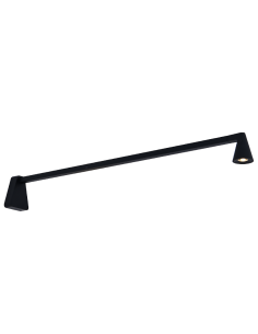 Aplique de pared LED Africa 5W 60 cm, negro - Mantra