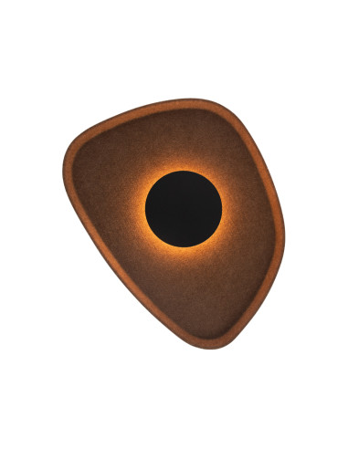 Aplique de pared LED Acustic 5W 30 cm, café - Mantra