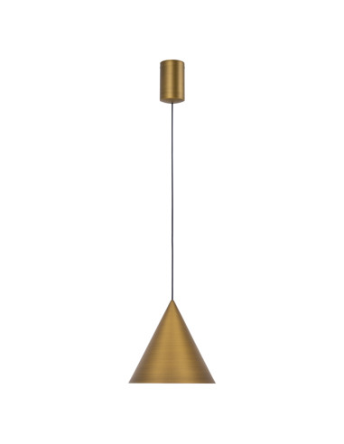 Lámpara colgante LED Cono 10W regulable Ø18 cm - Mantra