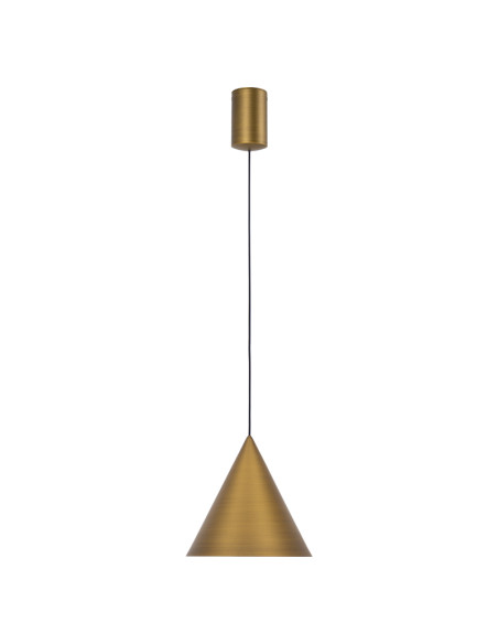Lámpara colgante LED Cono 10W regulable Ø18 cm - Mantra