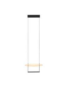 Lámpara colgante LED Sun II 23W regulable, negro - Mantra