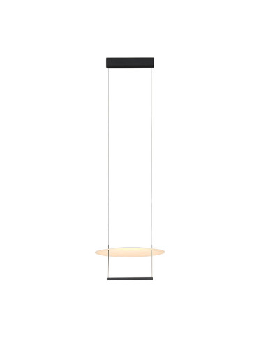 Lámpara colgante LED Sun II 23W regulable, negro - Mantra