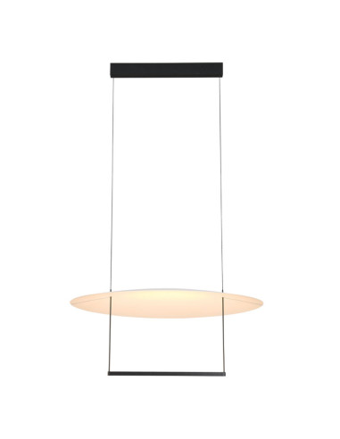 Lámpara colgante LED Sun II 39W regulable, negro - Mantra