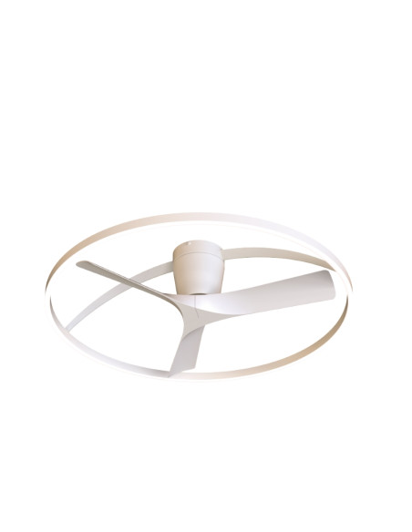 Ventilador de techo Nepal II con luz LED 45W y mando - Mantra