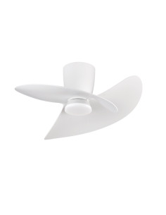 Ventilador de techo Ona con luz LED 18W y mando - Mantra