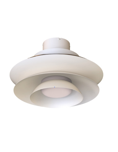 Plafón ventilador Aconcagua con luz LED 20W y mando - Mantra