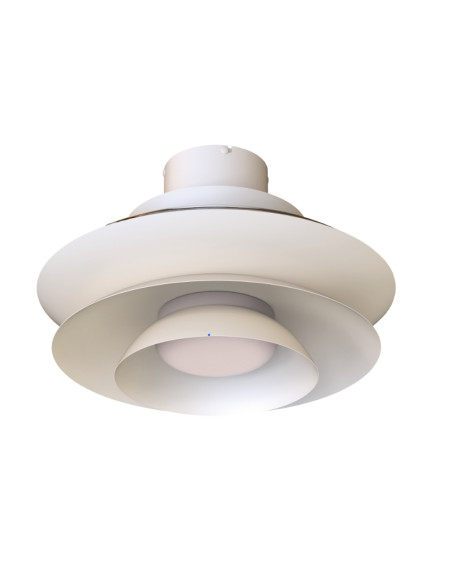 Plafón ventilador Aconcagua con luz LED 20W y mando - Mantra