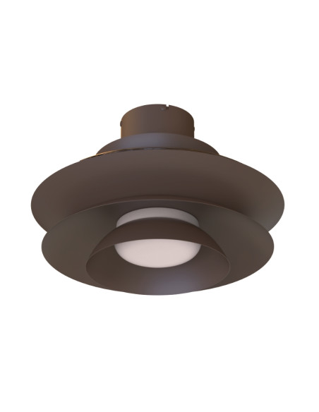 Plafón ventilador Aconcagua con luz LED 20W y mando - Mantra