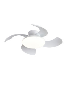 Plafón ventilador Aloha II con luz LED 40W y mando - Mantra
