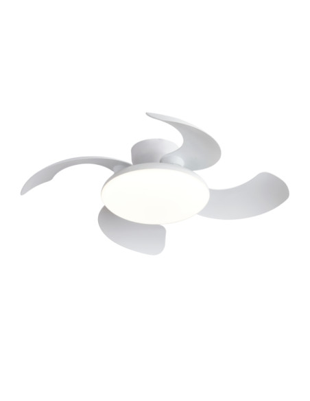 Plafón ventilador Aloha II con luz LED 40W y mando - Mantra