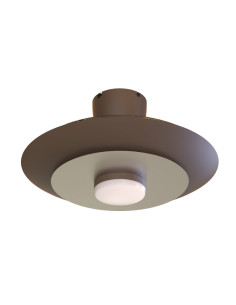 Plafón ventilador Kyoto con luz LED 20W y mando - Mantra