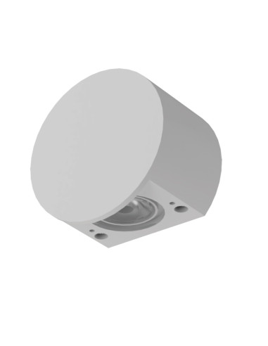 Bañador de pared LED exterior Shella redondo 3W IP65 - Mantra