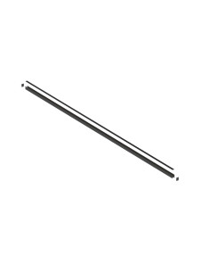 Perfil carril magnético 48V Magneto Mini 200 cm, negro - Mantra