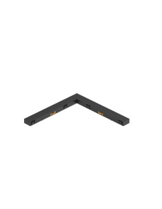 Conector 90º para carril magnético Magneto Mini, negro - Mantra
