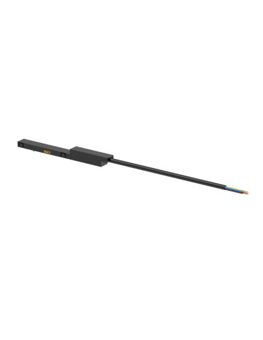 Conector alimentador para carril magnético Magneto Mini, negro - Mantra