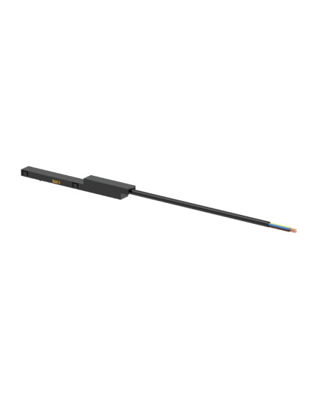 Conector alimentador para carril magnético Magneto Mini, negro - Mantra