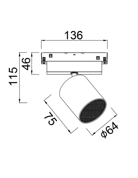 Altavoz Bluetooth Speak 10W para carril magnético Magneto - Mantra