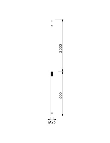 Colgante LED 24V Moana Modular Light 5W - Mantra
