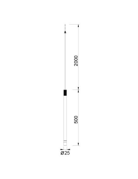 Colgante LED 24V Moana Modular Light 5W - Mantra